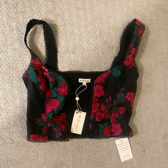 NWT- RARE- For Love & Lemon’s Bustier top- Small- Festival- Romantic - Picture 2 of 6